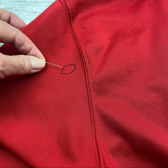 NC State University College Hoodie Sweat Shirt Fleece Lined Youth 12-14 M Red - Picture 10 of 13